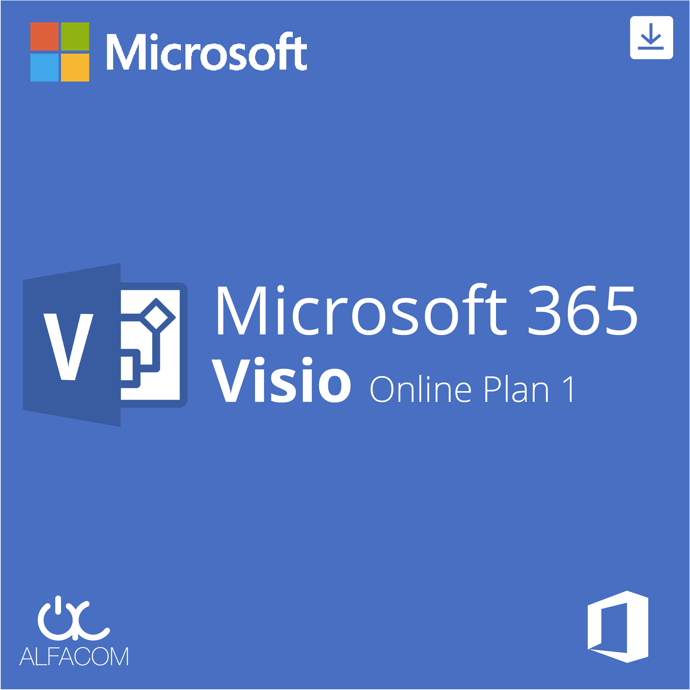 Office 365 Visio Online (Plan 1)  ALFACOM